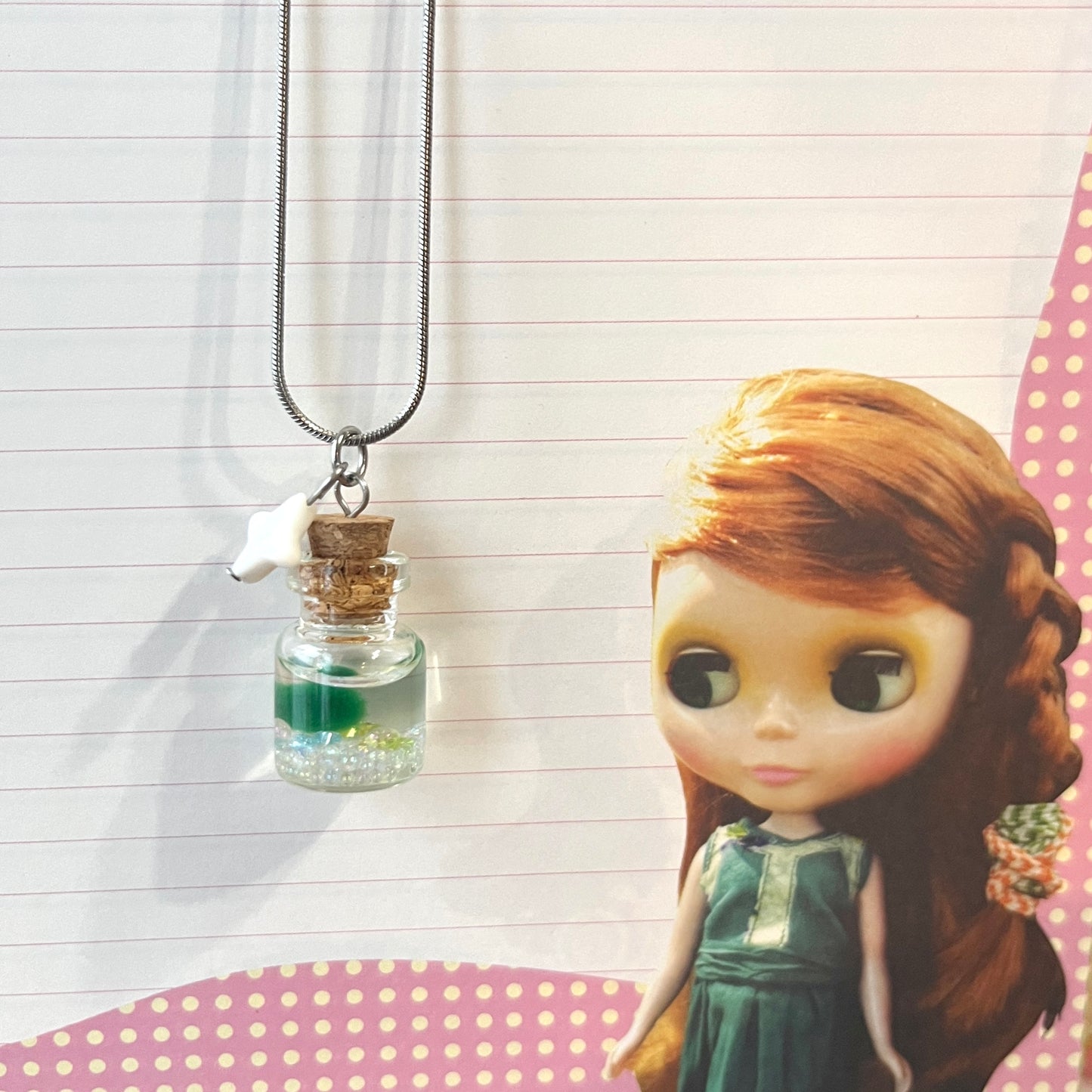 marimo necklace 2