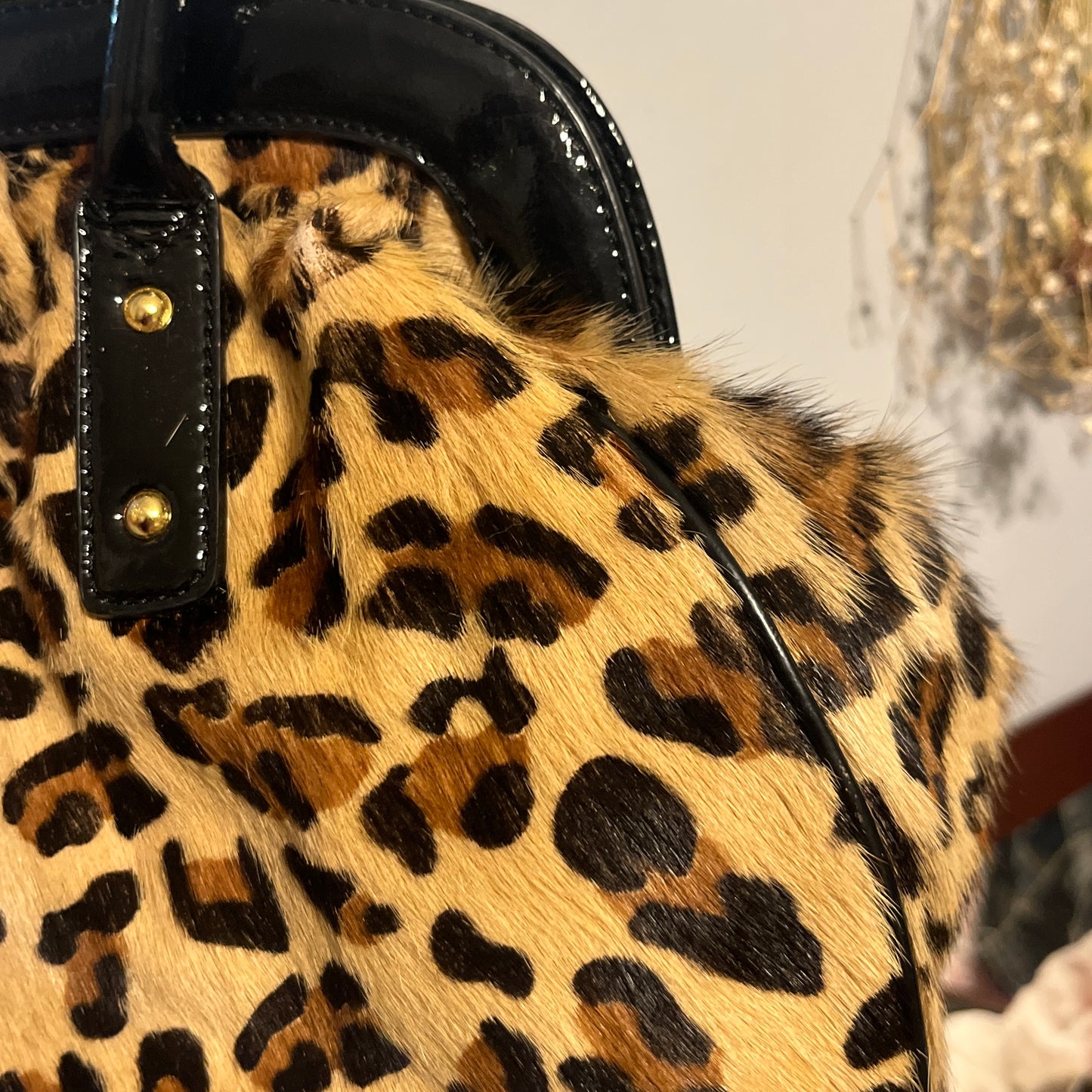 cheetah print bag